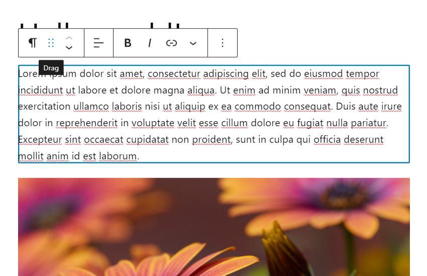 how to arrange blocks in gutenberg1